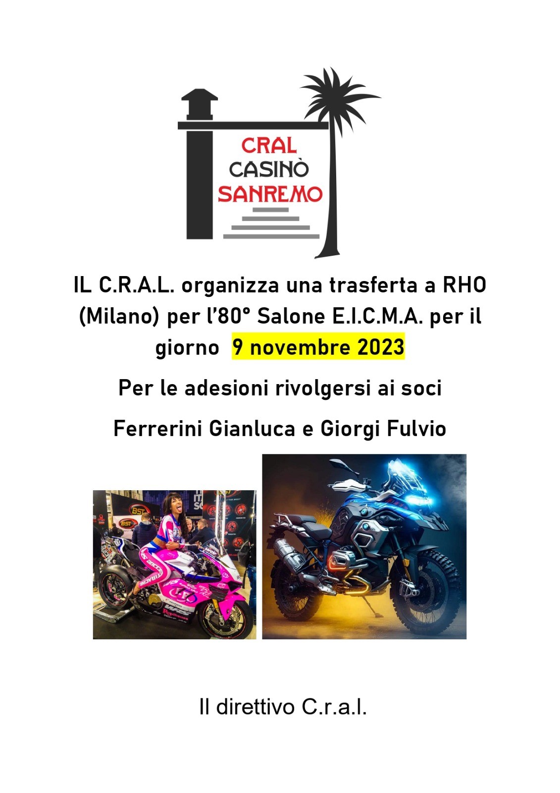 Convenzione Eicma