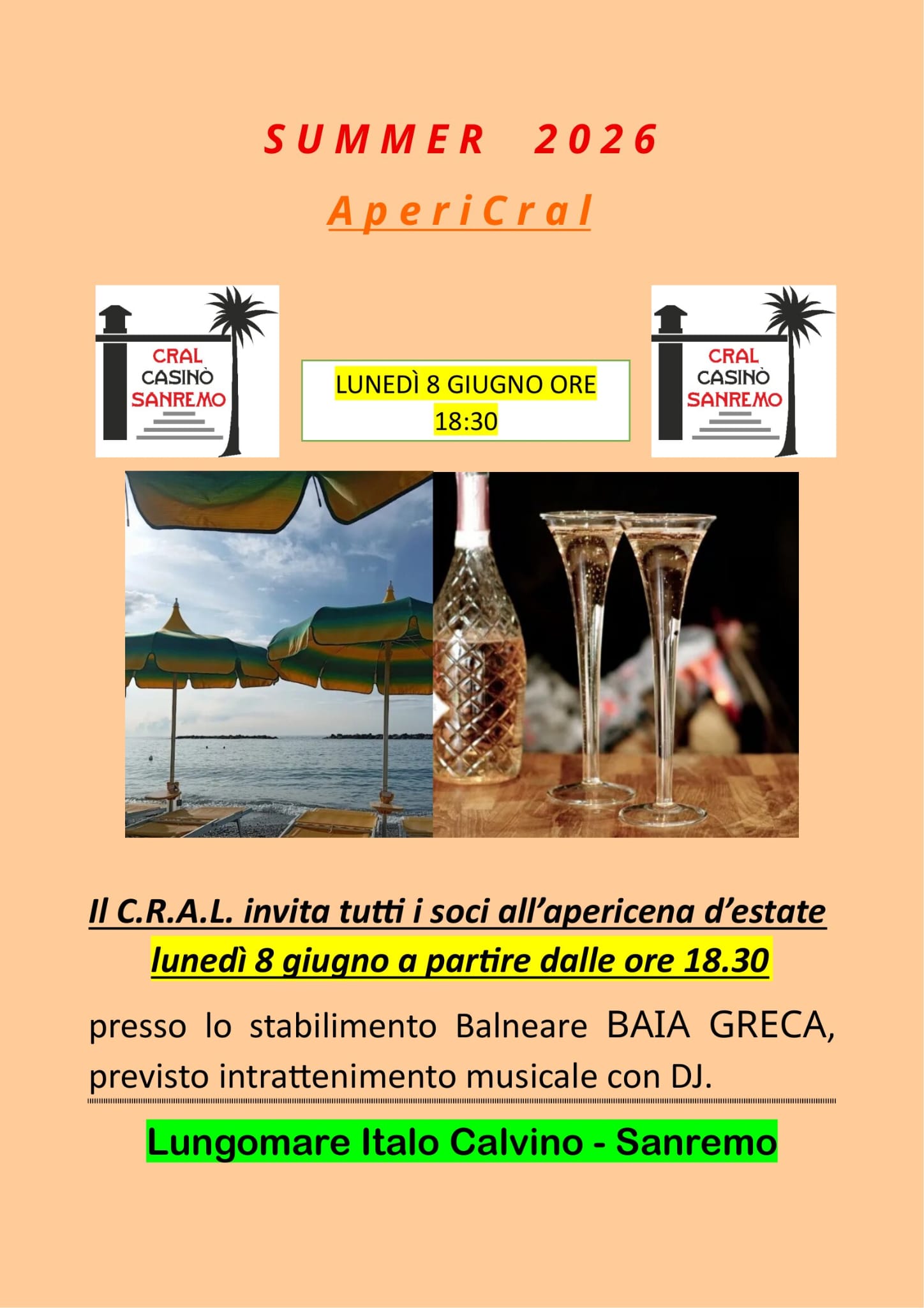 festa cral estate 2026